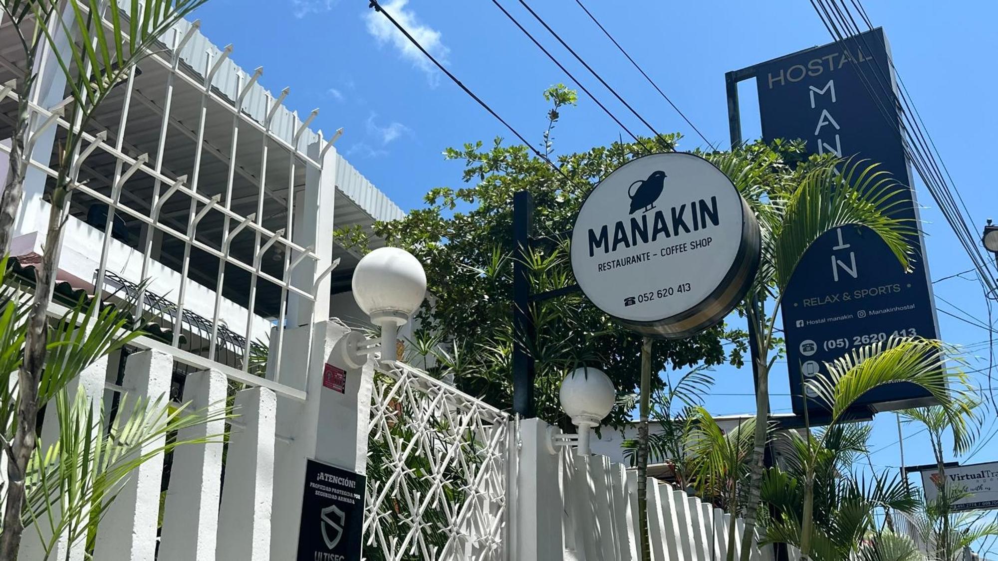 מנטה Manakin Hostal & Resto מראה חיצוני תמונה